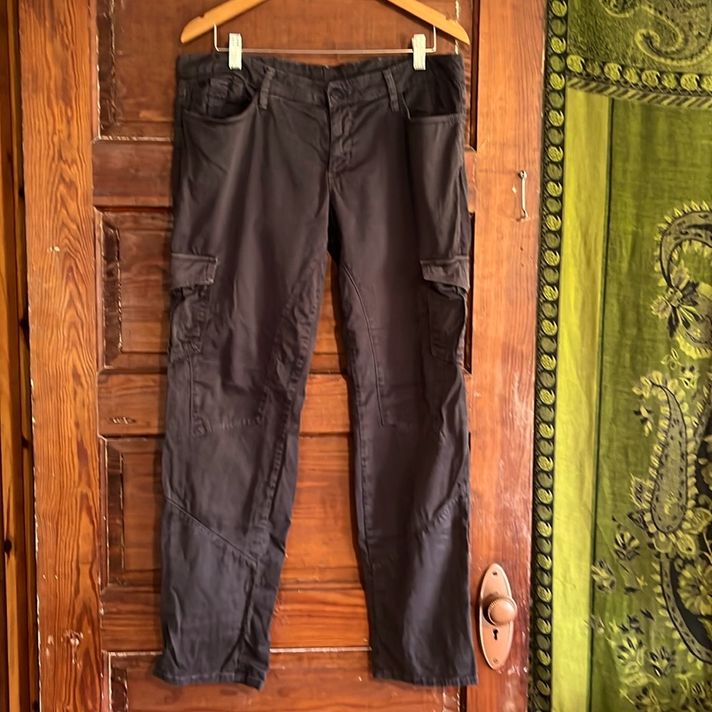 Cargo pants by Joe’s size 31 distressed black or charcoal color